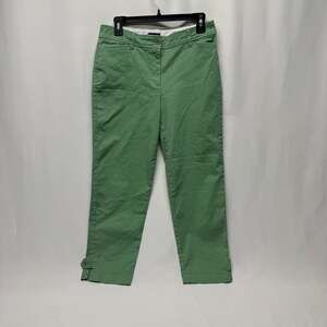 Talbots Perfect Crop Pants, Green Women’s 6